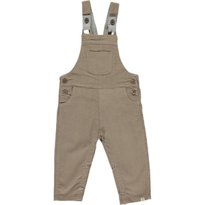 Baby Boy Corduroy Overall in Gray