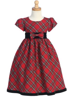 Doll Plaid Holiday Dress (Fits American Girl Doll) Doll Plaid Holiday Dress (Fits American Girl Doll)