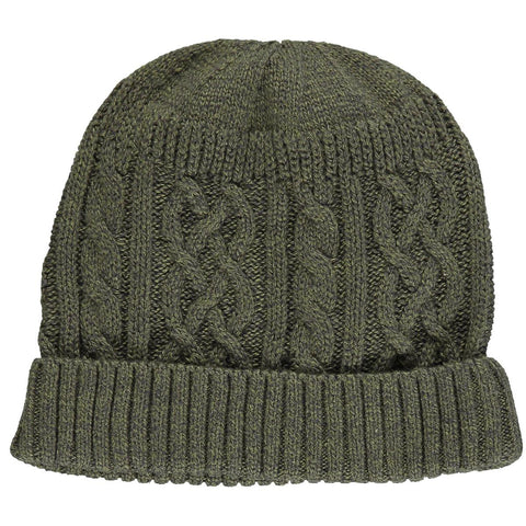 Arcadia Knit Beanie Hat in Green