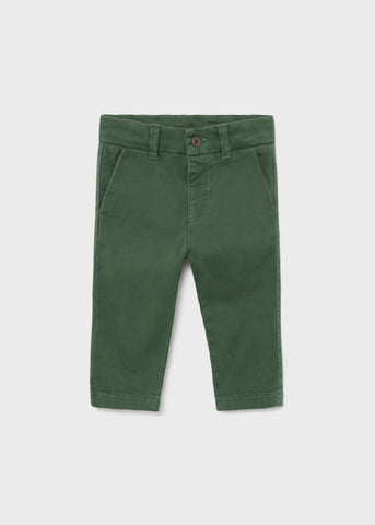 Baby Toddler  Slim Fit Chino Pant in Pine Green