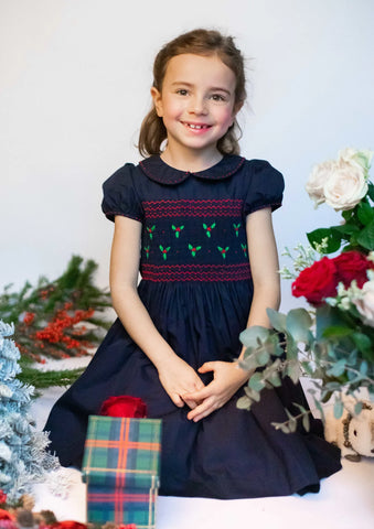 Girl Green Plaid Holiday Dress Girl Green Plaid Holiday Dress