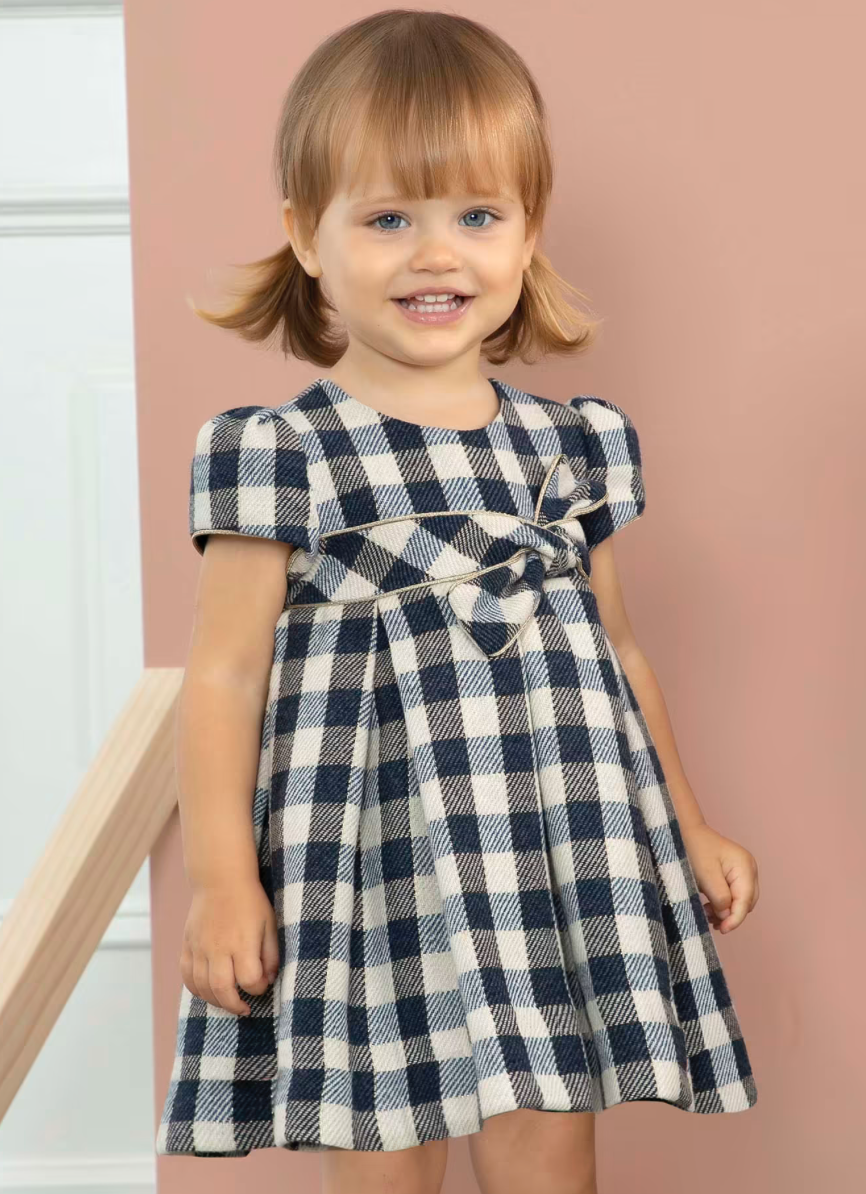Plaid online baby dress