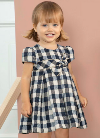 Blue Plaid  Baby / Toddler Dress