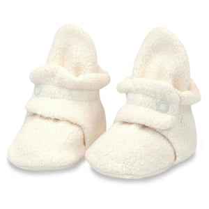 Zutano fleece top baby booties