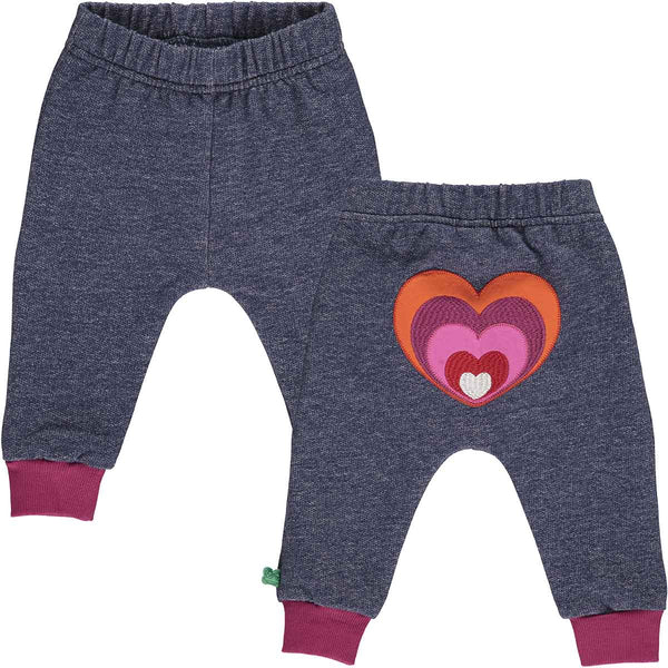 Organic Cotton Sweatshirt & Pant Set in Heart