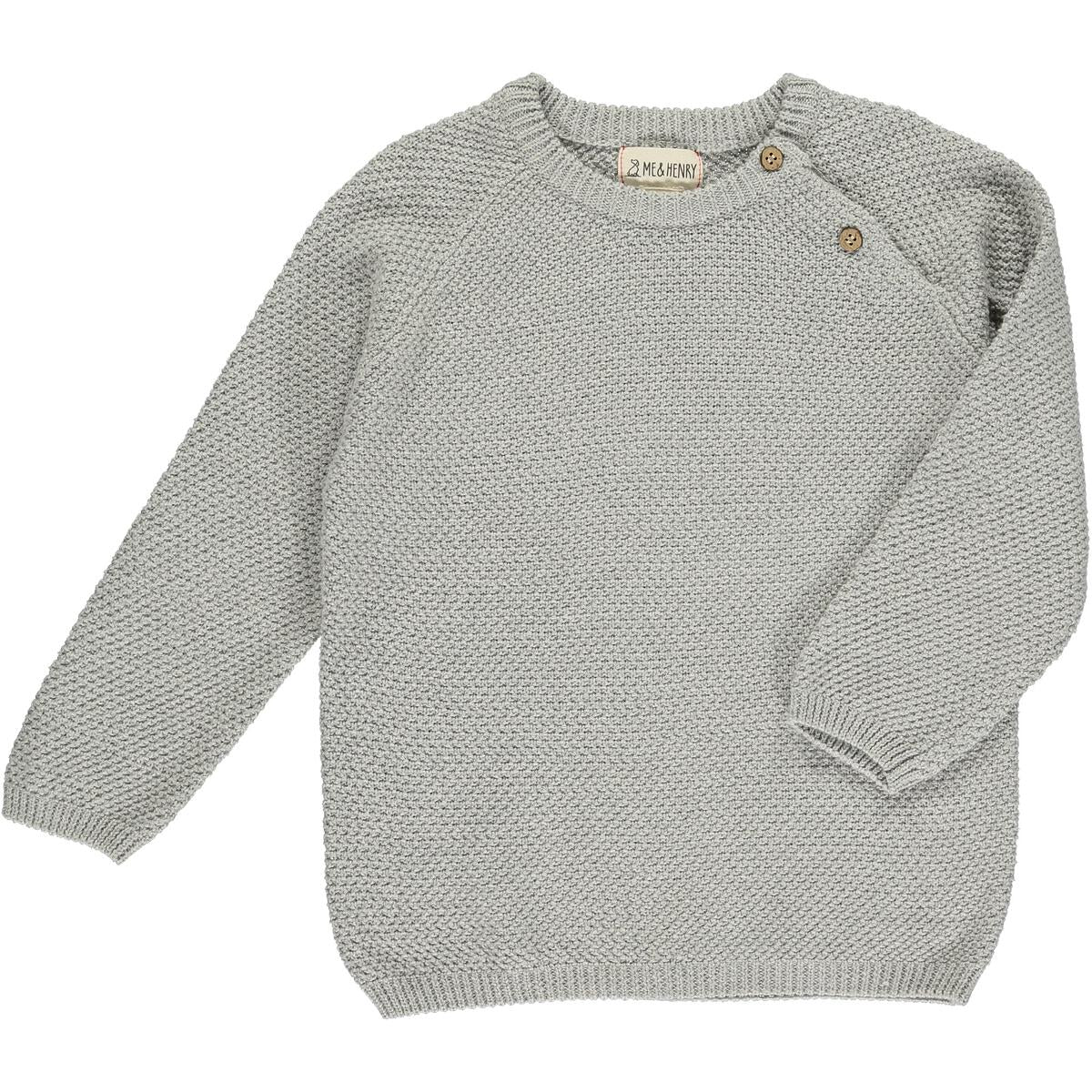 Boy's Roan Sweater in Light Gray