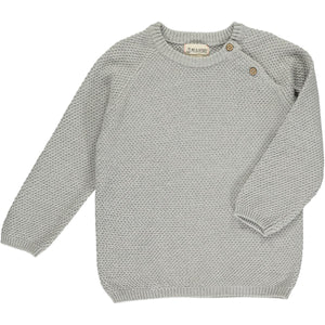 Boy's Roan Sweater in Light Gray