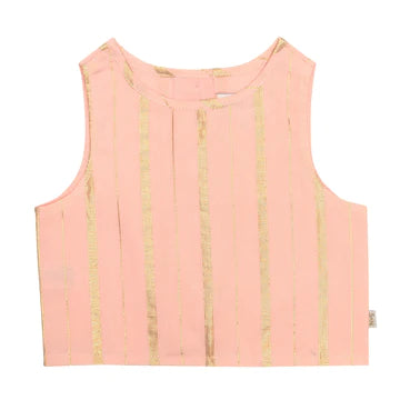 Tammy Top in Pink / Gold