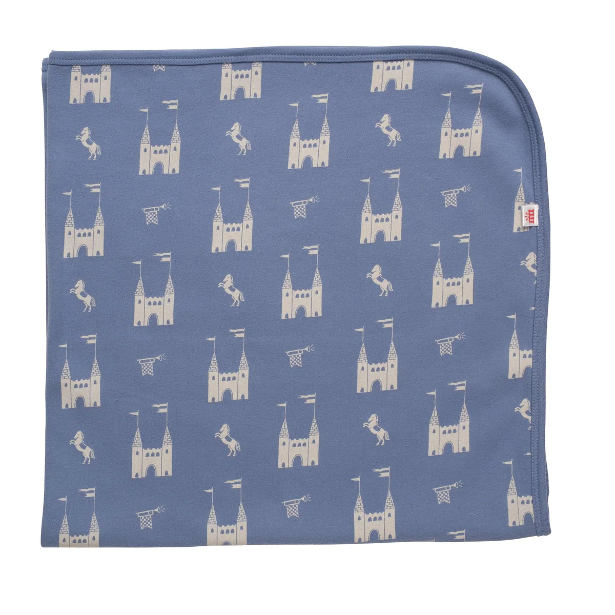 Organic Cotton Magnetic Me Baby Blanket in the Balmoral of the Story