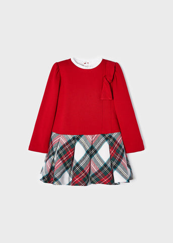 Red & Plaid Holiday Dress