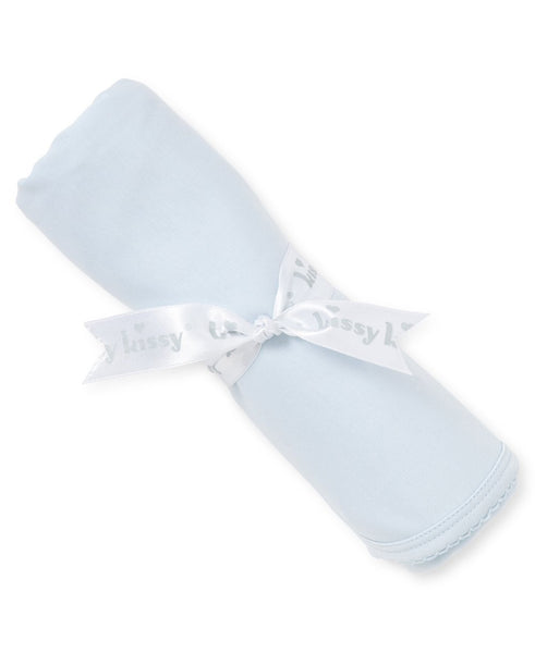 Kissy Kissy Light Blue Blanket