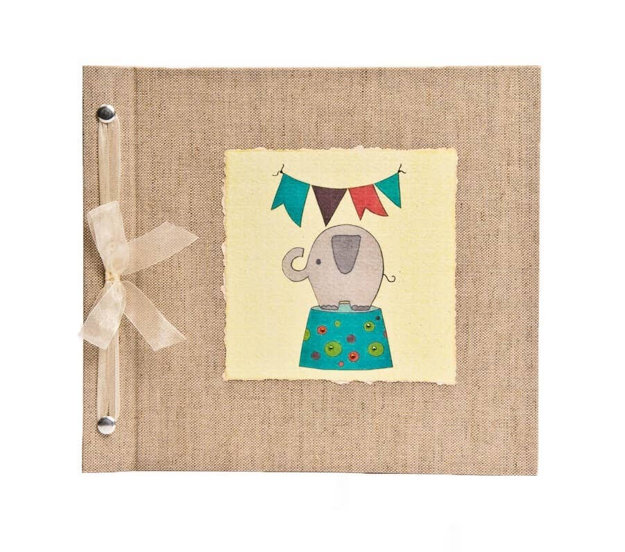 Baby Memory Book with Elephant