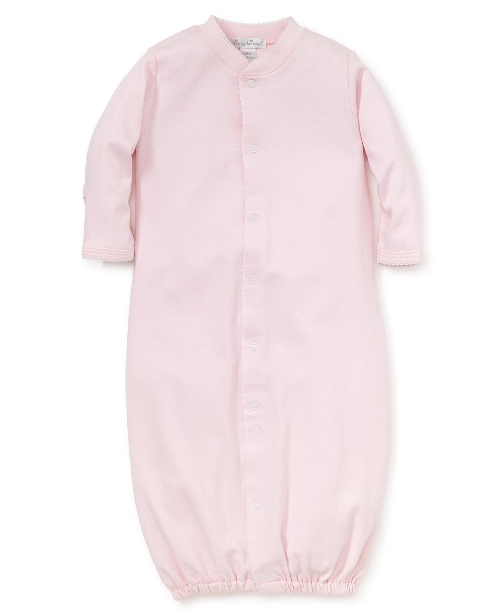 Pima Cotton Convertible Gown in Pink
