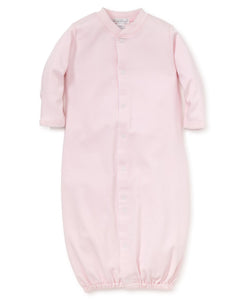 Pima Cotton Convertible Gown in Pink
