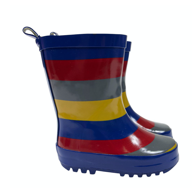 Toddler Rain Boots in Stripe