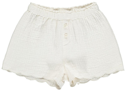 Beatrix Shorts in Ivory