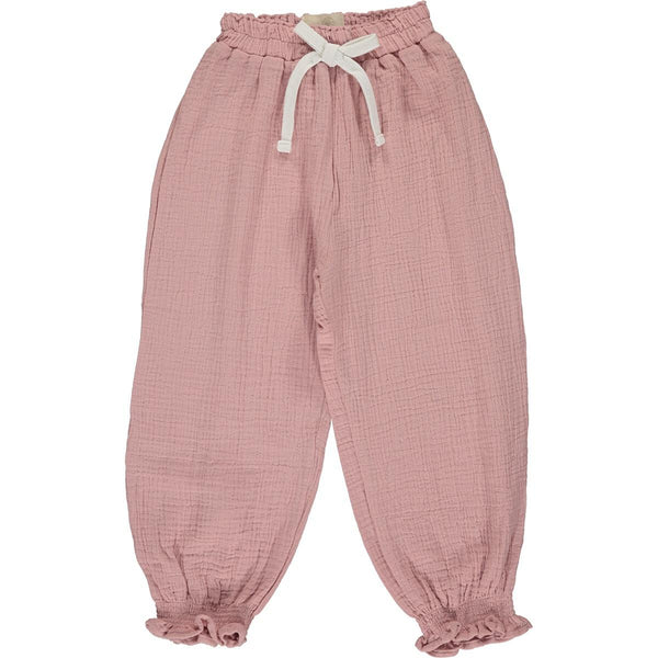 Pink Gauze Top + Pant Set