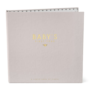Baby's Luxury Memory Book in Honey Bee