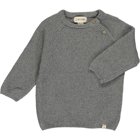 Boy's Roan Sweater in Dark Gray