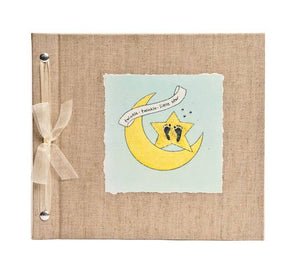 Baby Memory Book with Moon & Star