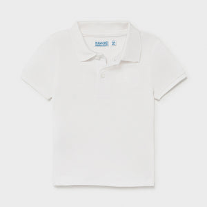 Boys Polo Shirt in White